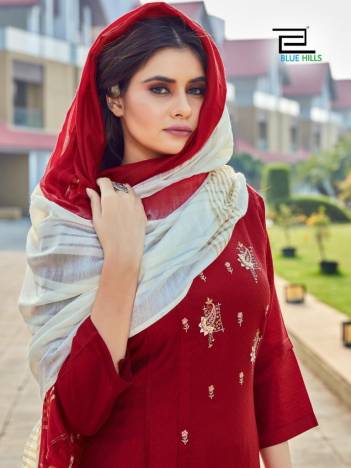 Haseena Vol 1 By Blue Hills Embroidery Casual Wear Readymade Suits